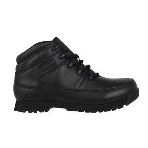 Firetrap Childrens/Kids Rhino Leather Boots / Black